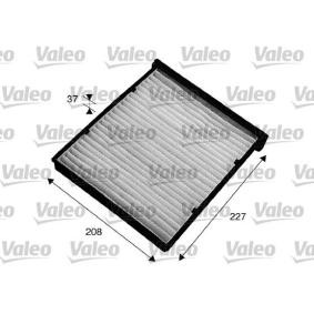 Osta Suodatin, sisäilma VALEO:llä 715543 edullisesti hintaan 19,25&nbsp;&euro;