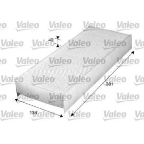 Osta Suodatin, sisäilma VALEO:llä 716010 edullisesti hintaan 9,67&nbsp;&euro;