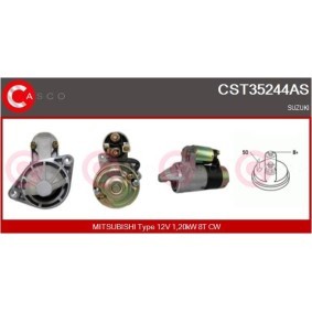 CASCO CST35244AS Motor de arranque SUZUKI BALENO Ranchera familiar (EG) 1.3 86 cv Motor otto