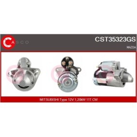 CASCO CST35323GS Starter MAZDA 6 Stasjonsvogn (GJ, GL) 2.5 185 hk Bensinmotor
