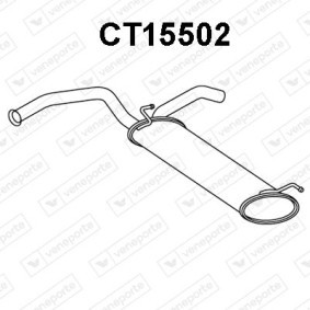 Endschalldämpfer CT15502 für TOYOTA
