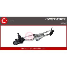 CASCO CWS30126GS Scheibenwischermotor RENAULT MEGANE 3 Grandtour (KZ0/1) 2.0 140 PS Otto