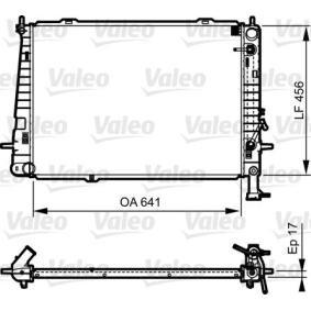 VALEO 735563 Radiador HYUNDAI TUCSON (JM) 2.0 136 cv Motor otto