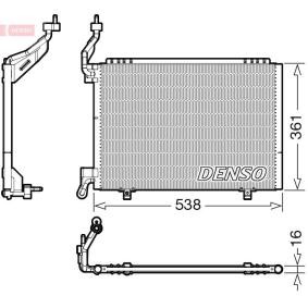Compre Condensador, ar condicionado da DENSO DCN10037 a um preço baixo por 108,64&nbsp;&euro;