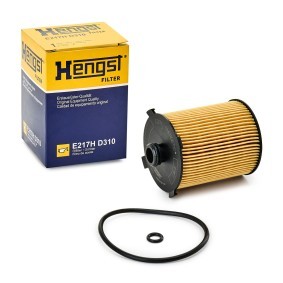 HENGST FILTER E217H D310 Filtro olio VOLVO S60 III (224) 2.0 190 CV Motore a ciclo otto