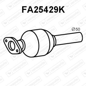 Katalysator FA25429K für FIAT