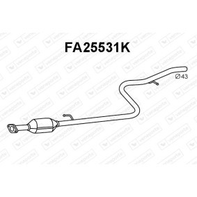 Katalysator FA25531K für FIAT