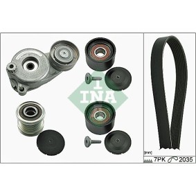 INA FB 6PK1823 Keilrippenriemen RENAULT THALIA 2 (LU1/2) 1.4 75 PS Otto