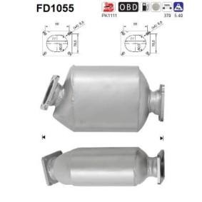 Comprar Filtro de partículas de AS FD1055 a bajo precio de 330,50&nbsp;&euro;