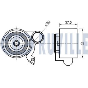 Compre Kit de rolamento de roda da RUVILLE 5516 a um preço baixo por 21,03&nbsp;&euro;