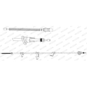 Kjøp Tautrekk, håndbremse av FERODO FHB434550 til den lave prisen 460,72&nbsp;kr