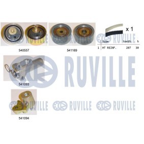 RUVILLE 59001 Poulie renvoi / transmission, courroie trapézoïdale à nervures CHEVROLET Aveo / Kalos 3/5 portes (T250, T255) 1.6 105 CV Essence