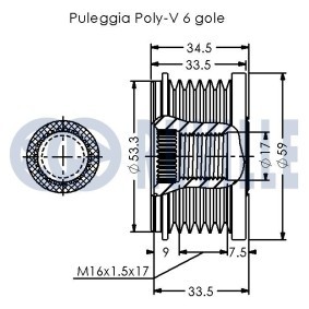 RUVILLE 65214 Vannpumpe MAZDA 6 Station Wagon (GY) 1.8 120 hk Bensinmotor