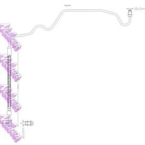 Kjøp Bremseslange av KAWE H6685Q til den lave prisen 321,70&nbsp;kr