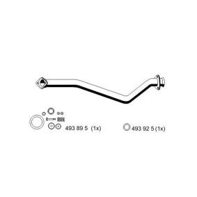 ERNST 515412 Auspuffrohre FIAT DUCATO Bus (244, Z_)
