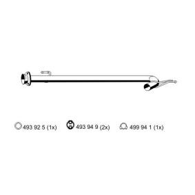 ERNST 515429 Auspuffrohre FIAT DUCATO Bus (244, Z_)