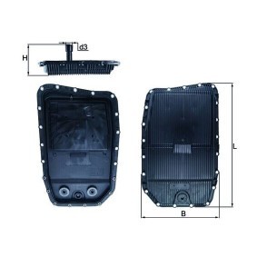 Köp Oljetråg till automatväxellåda av KNECHT HX 152 till det låga priset 1 289,50&nbsp;kr