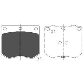 Osta Jarrupalat, levyjarru KAVO PARTS:llä KBP-3012 edullisesti hintaan 33,51&nbsp;&euro;