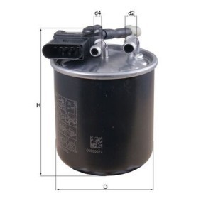 KNECHT KL 913 Filtro carburante MERCEDES-BENZ Classe C Sedan (W205) 2.2 231 CV Full hybrid