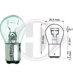 Køb Pære, bremse- / baglygte af DIEDERICHS LID10051 til den lave pris 16,28&nbsp;kr.