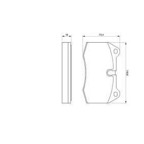 Kjøp Bremseklosser av BOSCH 0 986 424 209 til den lave prisen 621,12&nbsp;kr