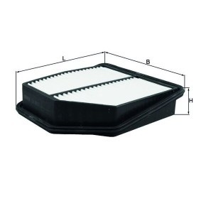 KNECHT LX 4082 Filtro de aire SUZUKI Grand Vitara 2 SUV (JT, TE, TD) 3.2 224 cv Motor otto