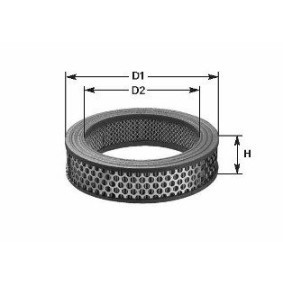 CLEAN FILTER MA 691 Filtro de aire SUZUKI ALTO (HA12, HA23) 1.0 58 cv Motor otto