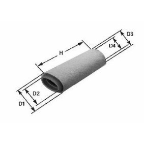 CLEAN FILTER MA3012 Filtre à air BMW 3 Coupé (E46) 3.0 204 CV Diesel