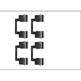 MINTEX MBA1609 Zubehörsatz, Scheibenbremsbelag RENAULT LAGUNA 1 (B56, 556) 1.6 107 PS Otto