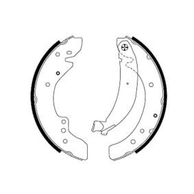 MINTEX MFR402 Bremsbacken FIAT DUCATO Bus (230) 2.0 109 PS Otto