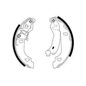 Compre Jogo de maxilas de travão da MINTEX MFR405 a um preço baixo por 54,05&nbsp;&euro;