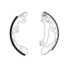 MINTEX MFR452 Mâchoires de frein FORD Focus Mk1 Berline (DNW) 2.0 115 CV Essence