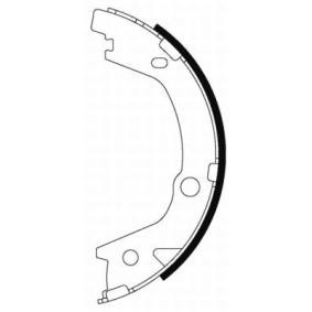 MINTEX MFR655 Mâchoires de frein à main HYUNDAI SONATA 4 (EF) 2.0 131 CV Essence
