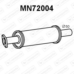 VENEPORTE MN72004 Vorschalldämpfer MINI