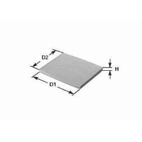 CLEAN FILTER NC2108CA Filtro abitacolo AUDI A4 Sedan (8EC, B7) 4.2 344 CV Motore a ciclo otto