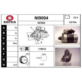 Compre Motor de arranque da SNRA NI9004 a um preço baixo por 218,04&nbsp;&euro;