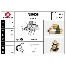 Compre Motor de arranque da SNRA NI9038 a um preço baixo por 207,89&nbsp;&euro;