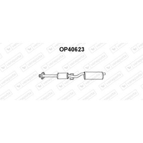 VENEPORTE OP40623 Vorschalldämpfer OPEL FRONTERA