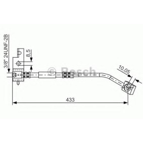 Compre Tubo flexível de travão da BOSCH 1 987 476 149 a um preço baixo por 23,41&nbsp;&euro;