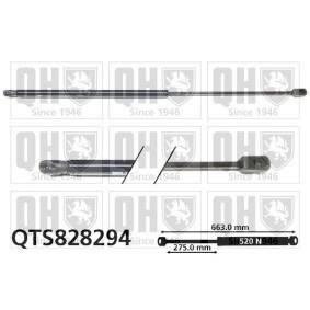 QUINTON HAZELL QTS828294 Amortiguador de maletero RENAULT WIND
