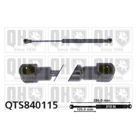 QUINTON HAZELL QTS840115 Kofferraum PEUGEOT 406 Coupe (8C)