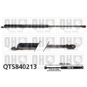 QUINTON HAZELL QTS840213 Pistoncini portellone KIA PRIDE