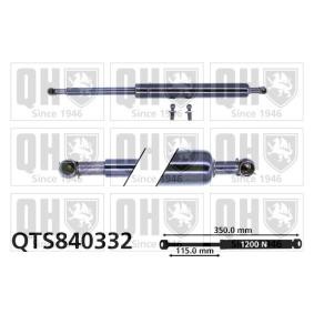 QUINTON HAZELL QTS840332 Coffre à bagages HONDA Accord 7 Tourer (CM, CN)