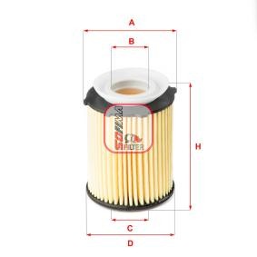 SOFIMA S 5178 PE Filtro olio MERCEDES-BENZ Classe C Cabrio (A205) 1.6 156 CV Motore a ciclo otto