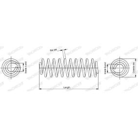 Compre Mola de suspensão da MONROE SE3267 a um preço baixo por 32,82&nbsp;&euro;