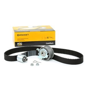 CONTITECH CT1028K3 Kit cinghia di distribuzione SKODA Fabia 2 (545) 1.4 70 CV Diesel