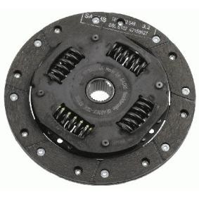 SACHS 1878 003 644 Disco frizione RENAULT SANDERO / STEPWAY