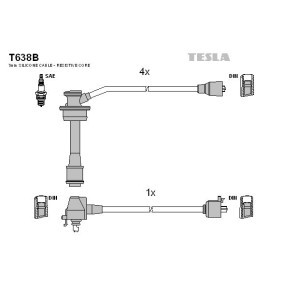 Køb Tændkabelsæt af TESLA T638B til den lave pris 308,75&nbsp;kr.