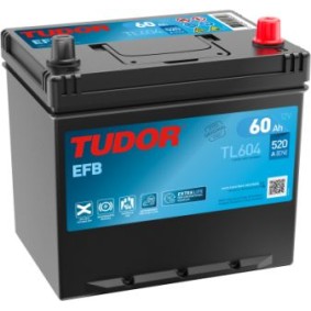 TUDOR TL604 Batterie MAZDA 3 3/5 portes (BM, BN) 1.5 100 CV Essence