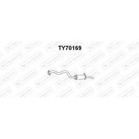 Endschalldämpfer TY70169 für TOYOTA